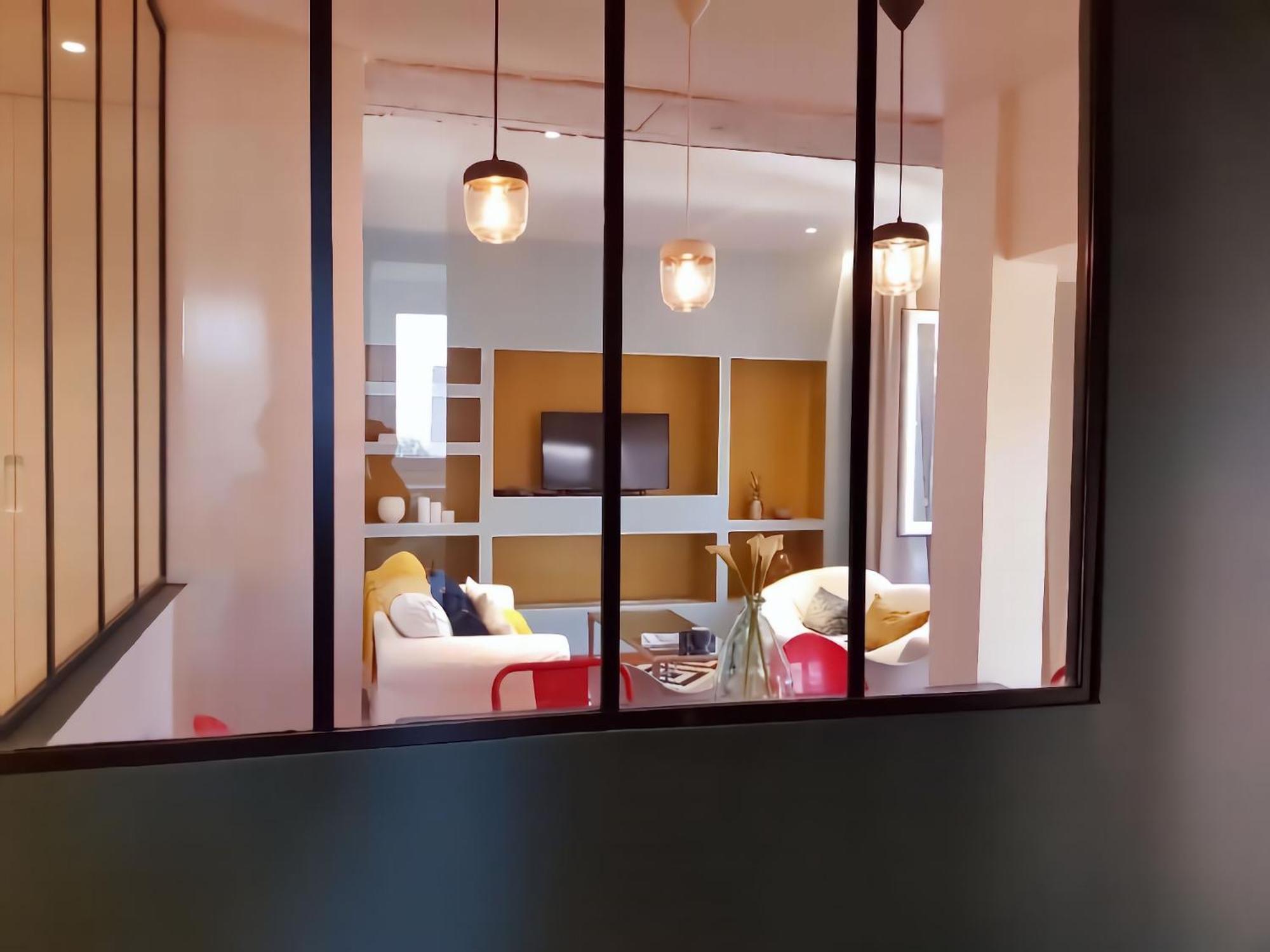Appartement Design Rouen-Gare Avec Parking Prive Экстерьер фото